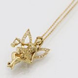 K18 ダイアイリペンダントネックレス 0.18ct 0.08ct 4.80g