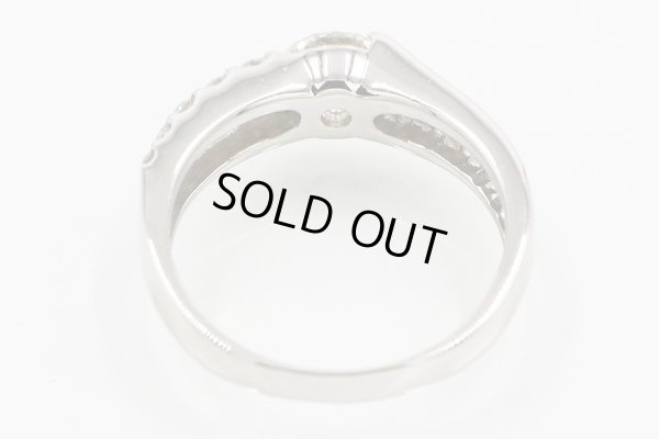 PT900 ダイアイリリング 0.700ct 0.30ct 5.10g　内側