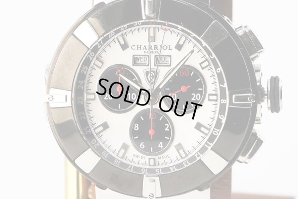 シャリオール　セルティカ　ＣＥＬＴ４４　シェル文字盤　黒インダイアル　表面