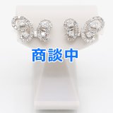 750WG ダイアイリピアス 1.26ct 5.30g