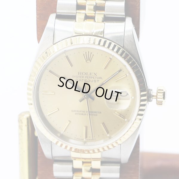 ロレックス　デイトジャスト　１６２３３　シャンパン文字盤  Ｌ番