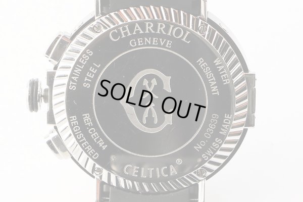 シャリオール　セルティカ　ＣＥＬＴ４４　シェル文字盤　黒インダイアル　裏面拡大