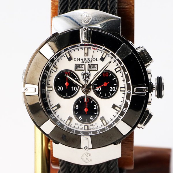 シャリオール　セルティカ　ＣＥＬＴ４４　シェル文字盤　黒インダイアル