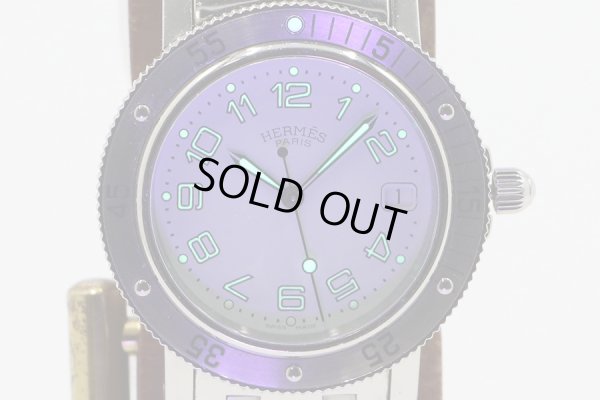 エルメス　クリッパーダイバー３８　ＣＬ７．７１０　白文字盤　ライト