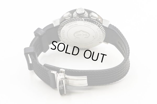 シャリオール　セルティカ　ＣＥＬＴ４４　シェル文字盤　黒インダイアル　ラバーベルト