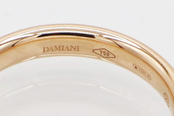 ダミアーニ　750PG ヴェラモーレ ダイアイリリング 2.80g　刻印