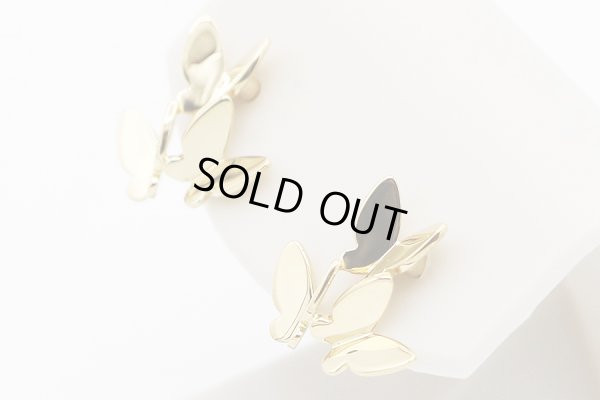 アーカー　K18 パピヨンブリリアン ピアス 2.30g　サイド