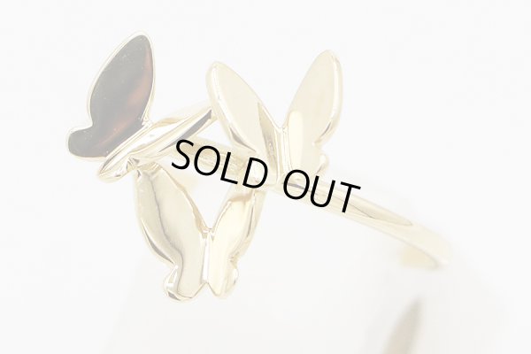 アーカー　K18 パピヨンブリリアン リング 1.80g　サイド