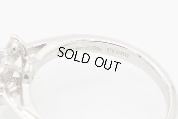 ティファニー　PT950 バターカップ ダイアイリリング 4.00g　刻印