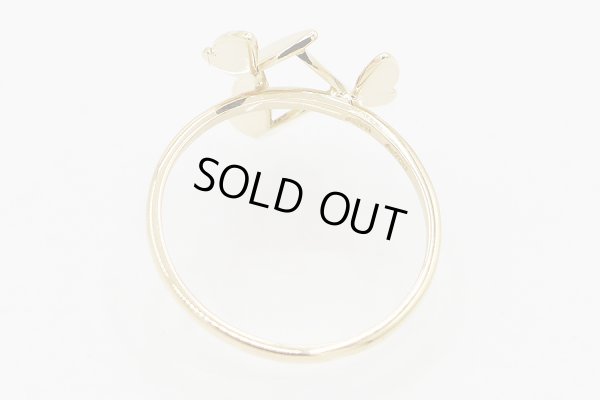 アーカー　K18 パピヨンブリリアン リング 1.80g　内側