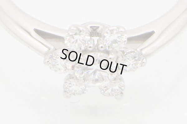 ティファニー　PT950 バターカップ ダイアイリリング 4.00g　拡大