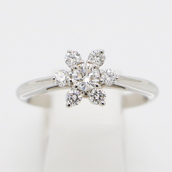 ティファニー　PT950 バターカップ ダイアイリリング 4.00g