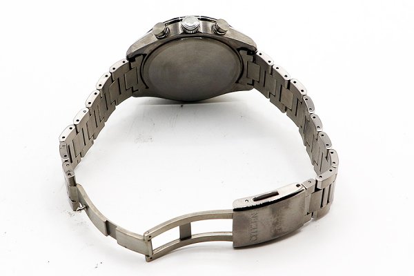 シチズン　アテッサ　ディアコレクション　ＡＴ８１８１－７１Ｌ　紺文字盤　チタンブレス