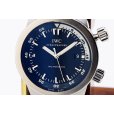 ＩＷＣ　アクアタイマー　ＩＷ３５４８０５　黒文字盤　２ツリューズ　表面拡大