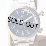 ＩＷＣ　アクアタイマー　ＩＷ３５４８０５　黒文字盤　２ツリューズ