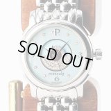 ペルレ　レディーテンペスト　Ｌ．ＴＥＭＰ－ＳＳＢＢＤ　青シェル文字盤　８Ｐ