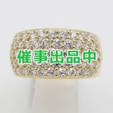 ミキモト　K18 ダイアイリリング 2.77ct 10.90g