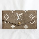 ルイ・ヴィトン　ポルトフォイユ・サラ NM M81049 トゥルトレール クレーム