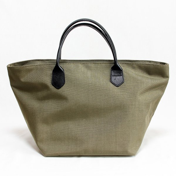 エルベシャプリエ　レザーハンドル舟型トートM 1407C トープ