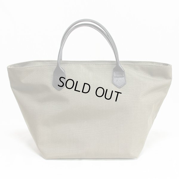 エルベシャプリエ　レザーハンドル舟型トートM 1407C トープ