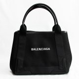 バレンシアガ　ネイビーカバスS 339933 ブラック