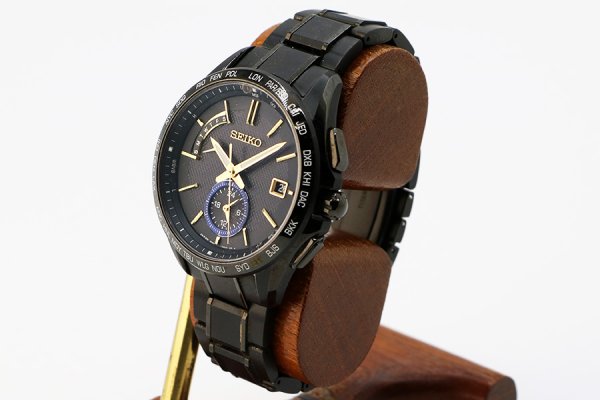 セイコー　ブライツ　ＳＡＧＡ２５７　黒文字盤 日ハム大谷祥平２０１７年限定モデル　サイド