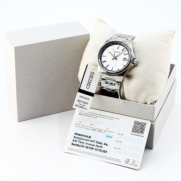 セイコー　コレクション　ＳＢＴＨ００１　銀文字盤　箱・保証書