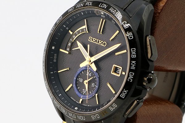 セイコー　ブライツ　ＳＡＧＡ２５７　黒文字盤 日ハム大谷祥平２０１７年限定モデル　サイド拡大