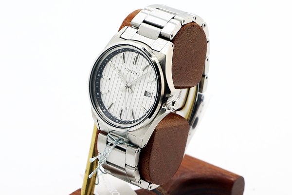 セイコー　コレクション　ＳＢＴＨ００１　銀文字盤　サイド