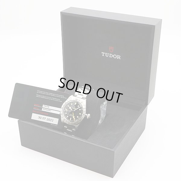 チューダー　ブラックベイプロ　ＧＭＴ　７９４７０　黒文字盤　箱