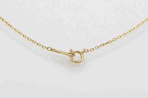 ミキモト　K18 3P パールダイアイリペンダントネックレス 4.10g　留め具