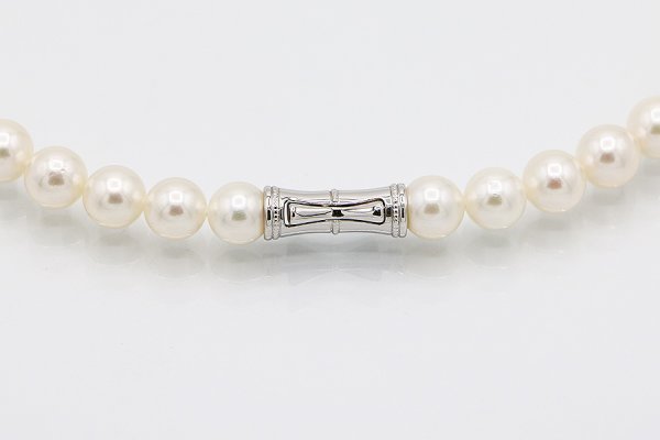 タサキ　SV パールネックレス　留め具