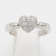 ミキモト　PT950 ダイアイリリング 0.19ct 6.70g