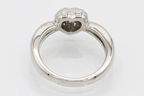 ミキモト　PT950 ダイアイリリング 0.19ct 6.70g　内側