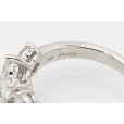 タサキ　PT900 ダイアイリリング 0.87ct 6.10g　刻印