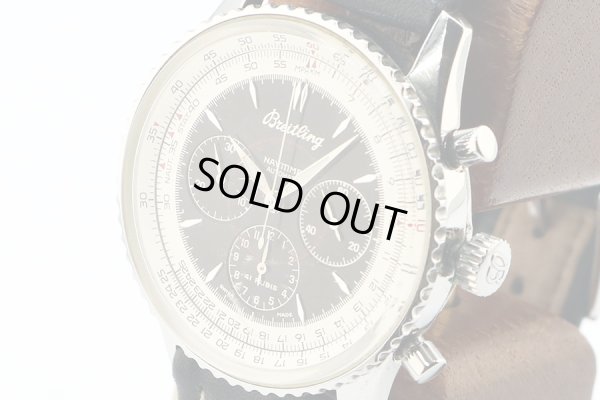 ブライトリング　ナビタイマー　モンブリラン　Ａ３００３０　黒／銀文字盤　サイド拡大