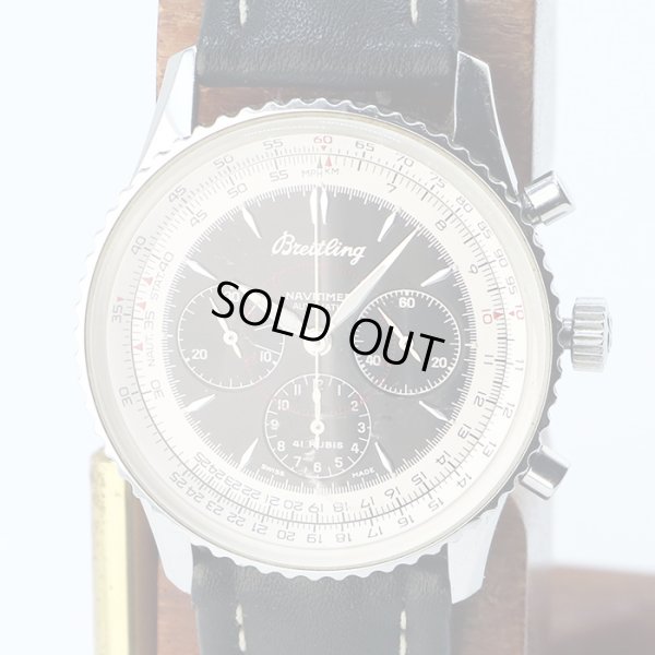ブライトリング　ナビタイマー　モンブリラン　Ａ３００３０　黒／銀文字盤
