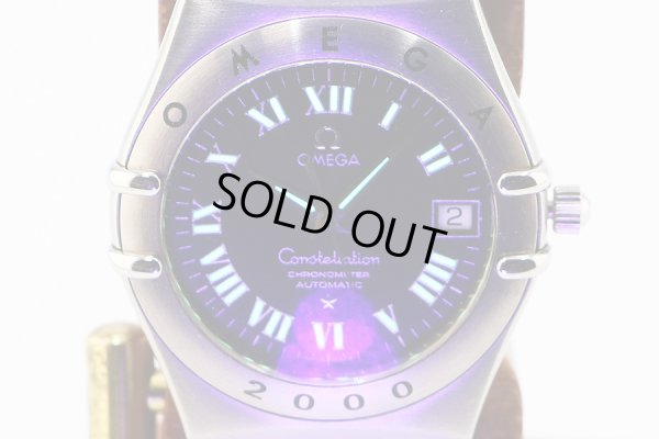 オメガ　コンステレーション　１５０４．５０　黒文字盤　２０００年限定　ライト