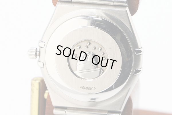 オメガ　コンステレーション　１５０４．５０　黒文字盤　２０００年限定　裏面拡大