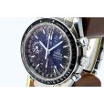 オメガ　スピードマスター　マーク４０　３５２０．５０　青文字盤　サイド拡大