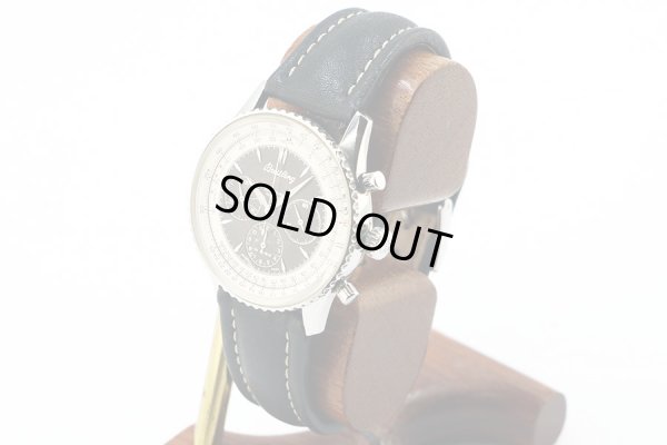 ブライトリング　ナビタイマー　モンブリラン　Ａ３００３０　黒／銀文字盤　サイド