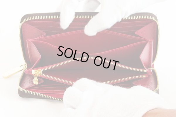 ルイ・ヴィトン　ジッピー・ウォレット M41895 フューシャ　中身