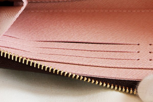 ルイ・ヴィトン　ジッピー・ウォレット M41894 ローズ・バレリーヌ　カードケース