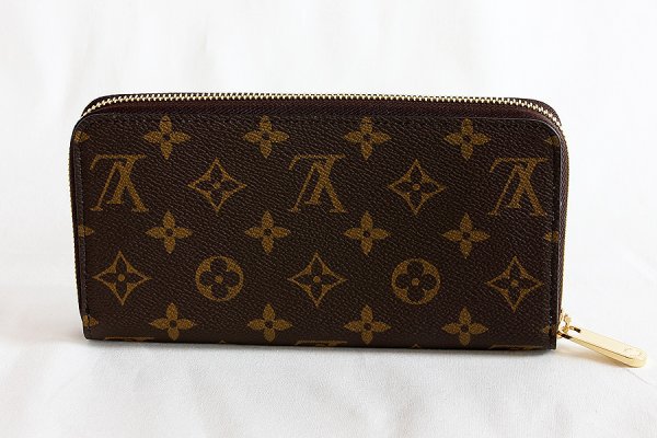 ルイ・ヴィトン　ジッピー・ウォレット M42616 ブラウン　裏面
