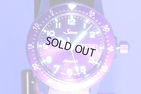 ジン　パイロットウォッチ　１０４　１０４．ＳＴ．ＳＡ．Ａ　青文字盤　ライト