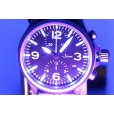 ７５６　クロノグラフ　黒文字盤　ライト