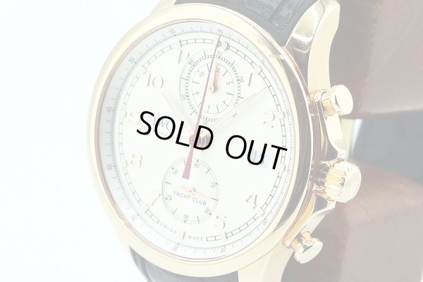 ＩＷＣ　ポルトギーゼ　ヨットクラブ　ＩＷ３９０５０１　銀文字盤　サイド拡大