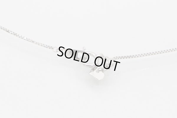 PT900/850 モルガナイトダイアイリペンダントネックレス 0.74ct 0.39ct 4.20g　留め具