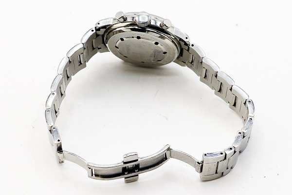 シェルマン　デュアルタイムリピーター　銀文字盤　６７６０－Ｔ０１７８５１　ブレス