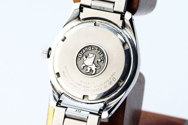 グランドセイコー　ＳＢＧＶ０２３　黒文字盤　９Ｆ８２－０ＡＦ０　裏面拡大